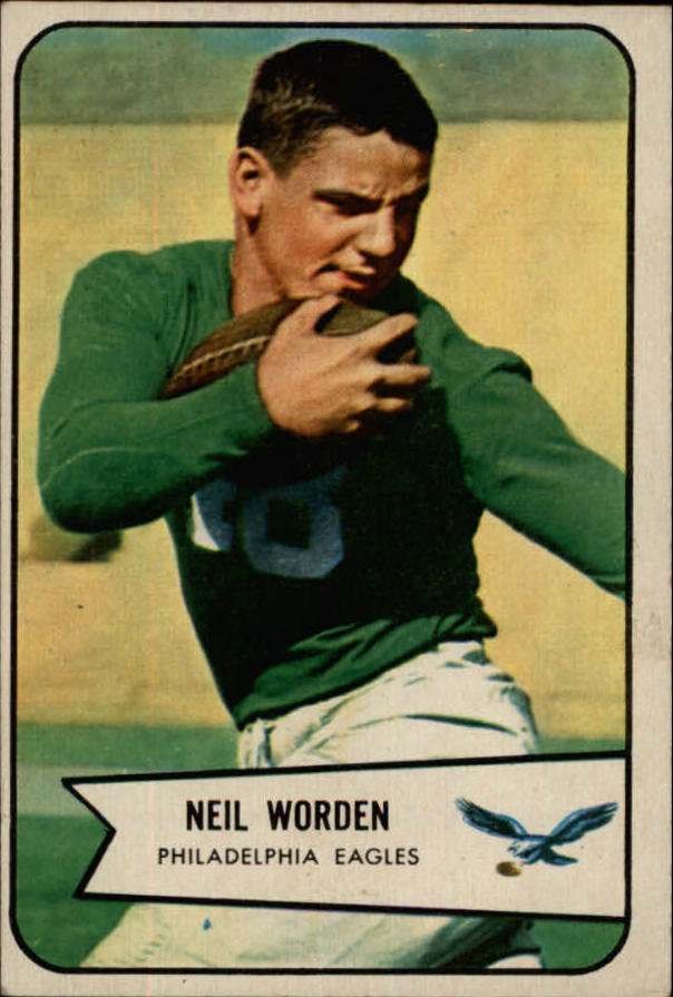 1954 Bowman #120 Neil Worden RC