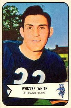 1954 Bowman #125 Wilford White RC