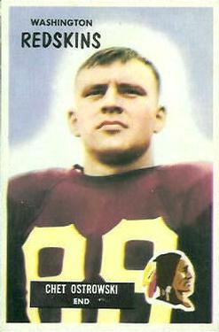 1955 Bowman #64 Chet Ostrowski