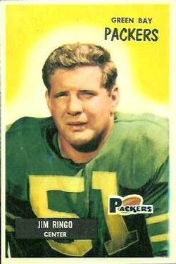 1955 Bowman #70 Jim Ringo RC