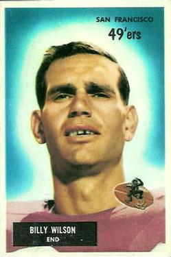 1955 Bowman #81 Billy Wilson RC