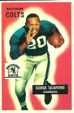 1955 Bowman #97 George Taliaferro