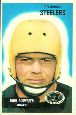 1955 Bowman #130 John Schweder