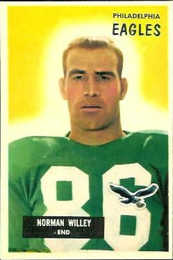 1955 Bowman #138 Norm Willey