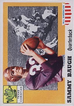 1955 Topps All American #20 Sammy Baugh