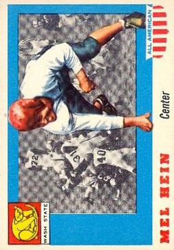 1955 Topps All American #28 Mel Hein SP RC