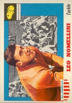 1955 Topps All American #29 Leo Nomellini SP