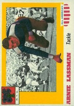 1955 Topps All American #46 Arnold Lassman RC