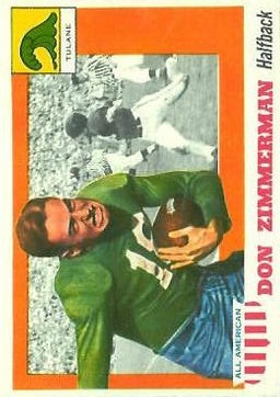 1955 Topps All American #49 Don Gordon Zimmerman RC