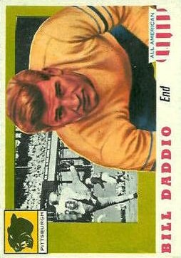 1955 Topps All American #70 Bill Daddio RC