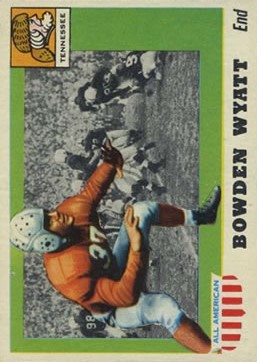 1955 Topps All American #77 Bowden Wyatt SP RC