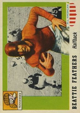1955 Topps All American #98 Beattie Feathers SP