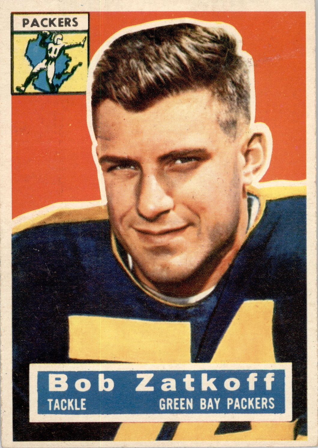 1956 Topps #67 Roger Zatkoff