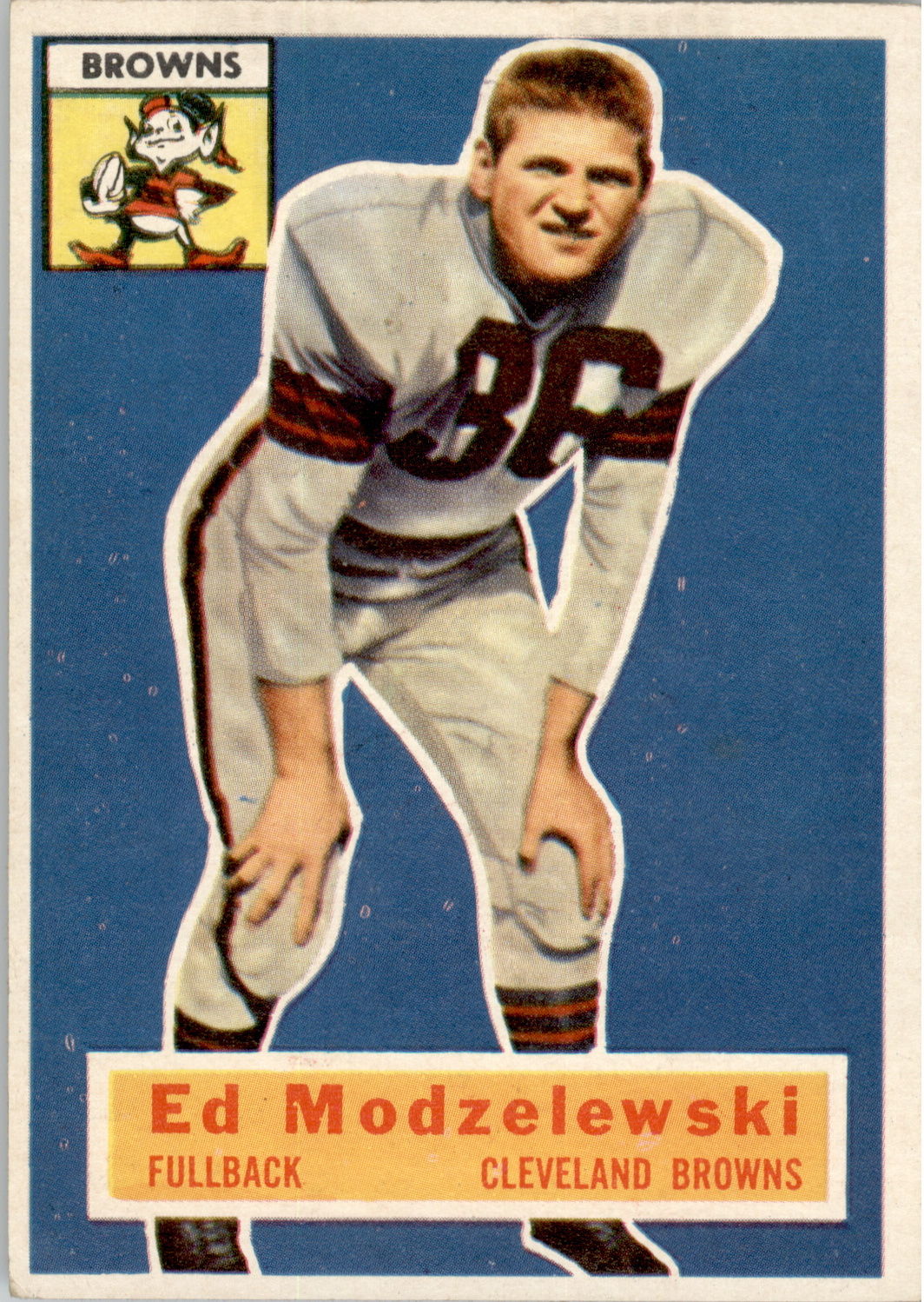 1956 Topps #117 Ed Modzelewski