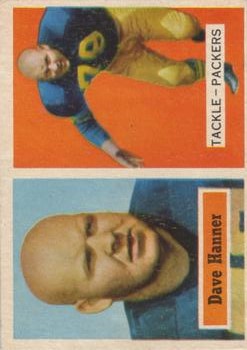 1957 Topps #21 Dave Hanner
