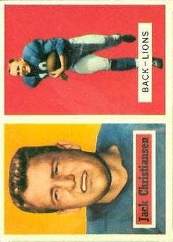 1957 Topps #106 Jack Christiansen