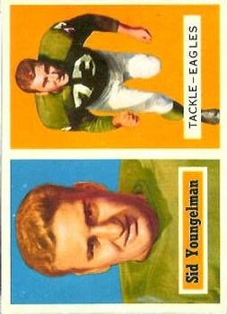 1957 Topps #145 Sid Youngelman RC