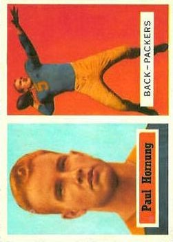 1957 Topps #151 Paul Hornung RC