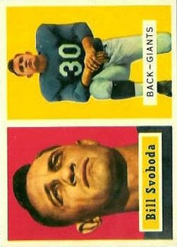 1957 Topps #153 Bill Svoboda DP RC