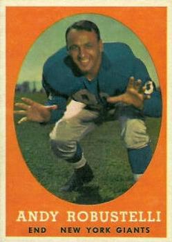 1958 Topps #15 Andy Robustelli