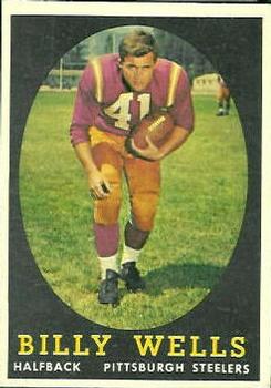 1958 Topps #49 Billy Wells UER