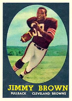 1958 Topps #62 Jim Brown RC