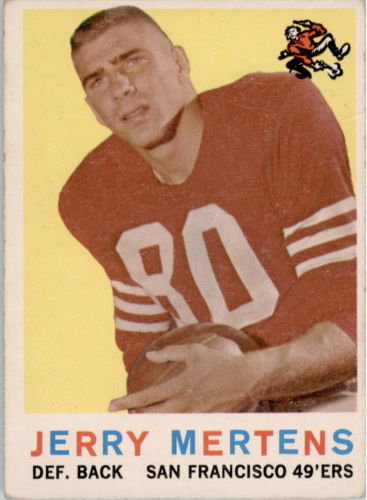 1959 Topps #42 Jerry Mertens RC