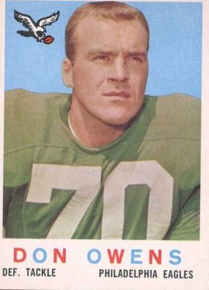 1959 Topps #47 Don Owens UER RC