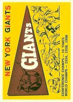 1959 Topps #53 Giants Pennant