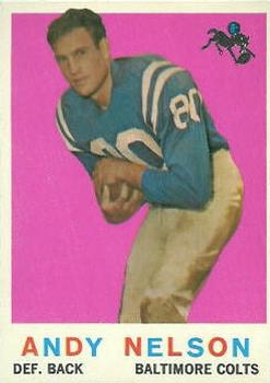 1959 Topps #62 Andy Nelson RC