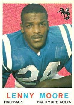 1959 Topps #100 Lenny Moore
