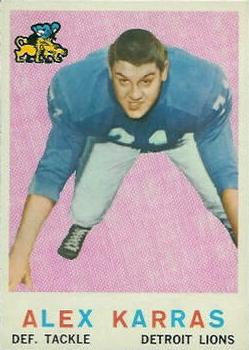1959 Topps #103 Alex Karras RC