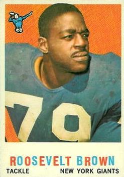 1959 Topps #114 Roosevelt Brown