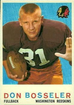 1959 Topps #123 Don Bosseler