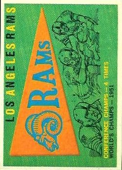 1959 Topps #126 Rams Pennant