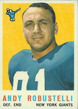 1959 Topps #147 Andy Robustelli