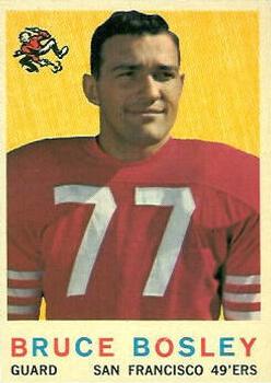 1959 Topps #166 Bruce Bosley RC