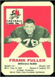1960 Cardinals Mayrose Franks #2 Frank Fuller