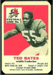 1960 Cardinals Mayrose Franks #8 Ted Bates
