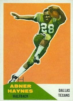 1960 Fleer #73 Abner Haynes RC