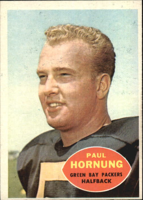 1960 Topps #54 Paul Hornung
