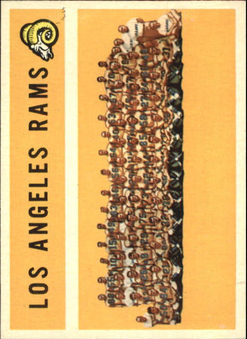 1960 Topps #71 Los Angeles Rams