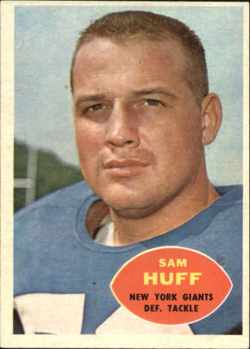 1960 Topps #80 Sam Huff
