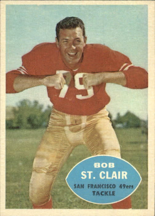 1960 Topps #118 Bob St.Clair front image