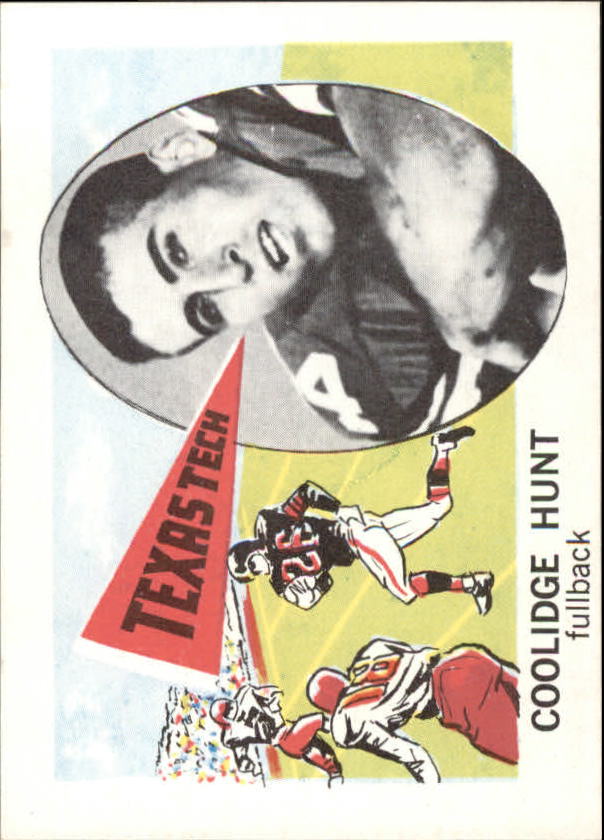 1961 Nu-Card #139 Coolidge Hunt