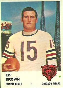 1961 Fleer #1 Ed Brown