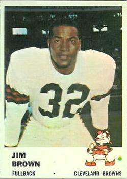 1961 Fleer #11 Jim Brown