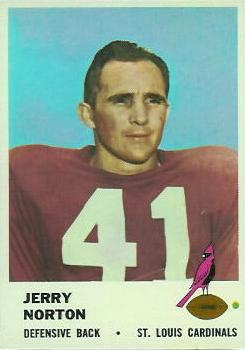 1961 Fleer #26 Jerry Norton