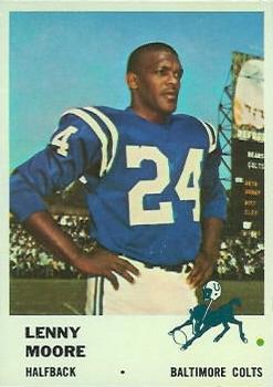 1961 Fleer #32 Lenny Moore