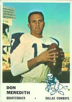 1961 Fleer #41 Don Meredith RC